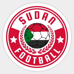 Sudan Football Sticker